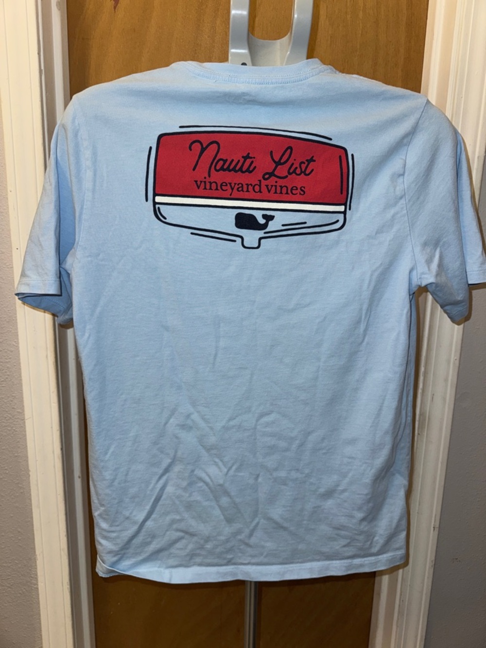 vineyard vines Boys' Water Ski Santa Short-Sleeve Tee, Nauti List, Sz XL 18 - Picture 5 of 7
